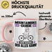 Mountainbike-Guide Tasse Geschenk für Mountainbike-Guide Der Mann Der Alles Kann Geschenkidee zum Geburtstag Rosa Trendation