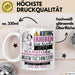 Musiktechnikerin Tasse Geschenk Lustiger Spruch Bitte Erheben Sie Sich Seine Majestät Die Musiktechnikerin Betritt Den Raum Weiß Trendation