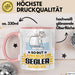 Segler Geschenk Tasse So Gut Kann Nur Ein Segler Aussehen Geschenkidee Kaffee-Becher Rosa Trendation