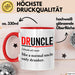 Onkel Sarkastisch Sarkasmus Tasse Geschenk Lustige Geschenkidee Spruch Druncle Definition Rot Trendation