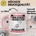 Wildtierschützer Tasse Geschenk für Wildtierschützer Geburtstag Lustiger Spruch Kaffee-Becher Was Ist Deine Superkraft Rosa Trendation