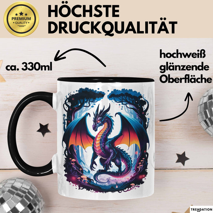 Fantasy Liebhaber Tasse Geschenkidee für Mythologie Fans Trendation