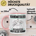 Bandmitglied Tasse Geschenk für Bandmitglied Der Mann Der Alles Kann Geschenkidee zum Geburtstag Rosa Trendation