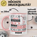 Vogelforscherin Geschenk Becher Tasse Gott Schuf Alle Menschen Gleich Nur Die Besten Durfeten Vogelforscherin Werden Geschenkidee Lustig Rosa Trendation