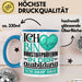 Baustoffprüferin Ausbildung Start Geschenk Tasse Ich Bin Baustoffprüferin In Der Ausbildung Ich Darf Das Kaffee-Becher Geschenkidee Blau Trendation