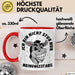 Ich Bin Nicht Stur Nur Meinungsstabil Tasse Geschenk Esel Lustiger Spruch Arbeitskollege Rot Trendation