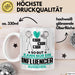 Influencer Geschenk Tasse So Gut Kann Nur Ein Influencer Aussehen Geschenkidee Kaffee-Becher Weiß Trendation