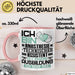 Anästhesietechnischer Assistent Ausbildung Tasse Geschenk Ich Bin Anästhesietechnischer Assistent In Der Ausbildung Ich Darf Das Geschenkidee Spruch Rosa Trendation