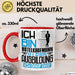 Hotelkaufmann Ausbildung Tasse Geschenk Ich Bin Hotelkaufmann In Der Ausbildung Ich Darf Das Geschenkidee Spruch Rot Trendation