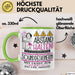 Sounddesignerin Tasse Geschenk Lustig Abstand Halten Hochleistungs-Sounddesignerin Mit Drang Zur Perfektion Bei Der Arbeit Grün Trendation