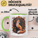Fuchs Tierliebhaber Tasse Geschenk Lustige Geschenkidee Spruch Grün Trendation
