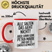 Petra-Marie Tasse Geschenk Alle Sagten Das Geht Nicht Aber Dann Kam Petra-Marie Und Hat Es Einfach Gemacht Geschenkidee Becher mit Name Rot Trendation