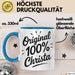 Christa Tasse Geschenk Original 100% Christa Geschenkidee Geburtstag Blau Trendation