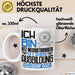 Kfz-Mechatroniker Ausbildung Tasse Geschenk Ich Bin Kfz-Mechatroniker In Der Ausbildung Ich Darf Das Geschenkidee Spruch Weiß Trendation