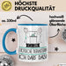 Geschenk für Exotische Tierhalterin Tasse Lustige Geschenkidee Geburtstag Ich Bin Exotische Tierhalterin Ich Darf Das Blau Trendation