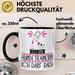 Geschenk für Hundetrainerin Tasse Lustige Geschenkidee Geburtstag Ich Bin Hundetrainerin Ich Darf Das Trendation