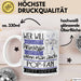 Pop-Fan Tasse Geschenk Spruch Wer Will Schon Prinzessin Sein Wenn Man Auch Pop-Fan Sein Kann Weiß Trendation