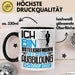 Hotelkaufmann Ausbildung Tasse Geschenk Ich Bin Hotelkaufmann In Der Ausbildung Ich Darf Das Geschenkidee Spruch Schwarz Trendation