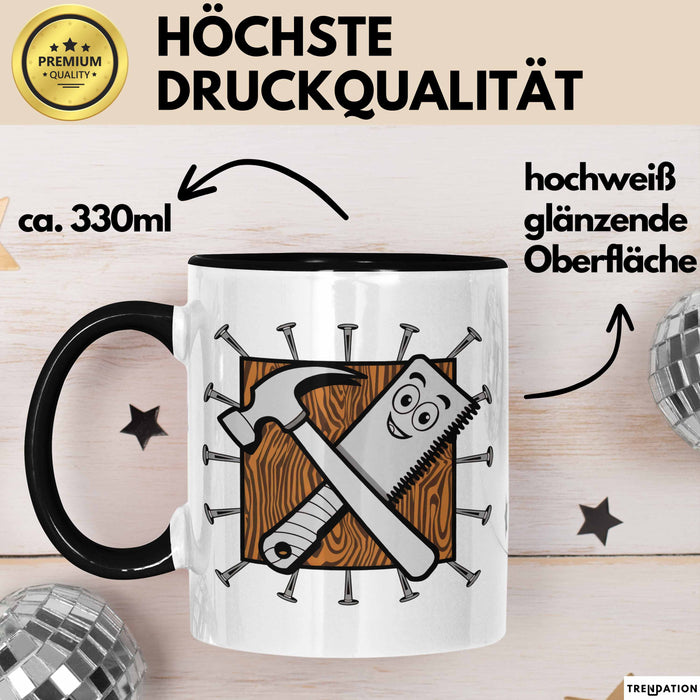 Tischler Tasse Geschenk Lustige Geschenkidee Spruch Für Holzhandwerker Trendation