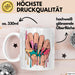 Nageltechniker Tasse Geschenkidee für Mani Profi Weiß Trendation