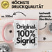 Sigrid Tasse Geschenk Original 100% Sigrid Geschenkidee Geburtstag Rosa Trendation