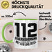 Feuerwehr Tasse Geschenk 112 Feuerwehrmann Mit Leib Und Seele Becher Grün Trendation
