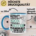 Handballspieler Geschenk Lustiger Spruch für Handballspieler Geschenkidee Bester Handballspieler Der Welt Blau Trendation