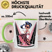 Mode Liebhaber Tasse Geschenkidee für Stil Süchtiger Grün Trendation