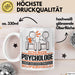 Psychologe Geschenk Tasse Ich Bin Psychologe Aber Sag Doch Einfach Superheld Lustige Geschenkdiee für Psychologe Kaffee-Becher Weiß Trendation