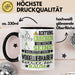 Vogelliebhaber Geschenk Tasse Lustiger Spruch Erheben Sie Sich Der Vogelliebhaber Betritt den Raum Schwarz Trendation