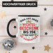 Wichtelgeschenk für 35 Euro Tasse Wichteln für Frauen Kollegen Wichtel-Tasse Schrott-Wichteln Schrottwichteln Schwarz Trendation