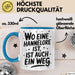 Hannelore Tasse Geschenk Wo Eine Hannelore Ist Ist Auch Ein Weg Geschenkidee Becher mit Name Blau Trendation