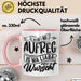Bayern Tasse Geschenk Lustige Bayrische Sprüche Bayern Dialekt Kaffee-Becher Rosa Trendation
