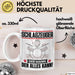Schlagzeuger Tasse Geschenk für Schlagzeuger Der Mann Der Alles Kann Geschenkidee zum Geburtstag Weiß Trendation