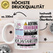 Kajakfahrerin Tasse Geschenk Lustiger Spruch Bitte Erheben Sie Sich Seine Majestät Die Kajakfahrerin Betritt Den Raum Weiß Trendation