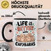 Capybara Tier Tasse Geschenk Lustige Geschenkidee Spruch Life Is Better With Capybaras Trendation