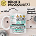 Posaunistin Tasse Geschenk Lustig Abstand Halten Hochleistungs-Posaunistin Mit Drang Zur Perfektion Bei Der Arbeit Weiß Trendation