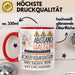 Konzertveranstalterin Tasse Geschenk Lustig Abstand Halten Hochleistungs-Konzertveranstalterin Mit Drang Zur Perfektion Bei Der Arbeit Rot Trendation