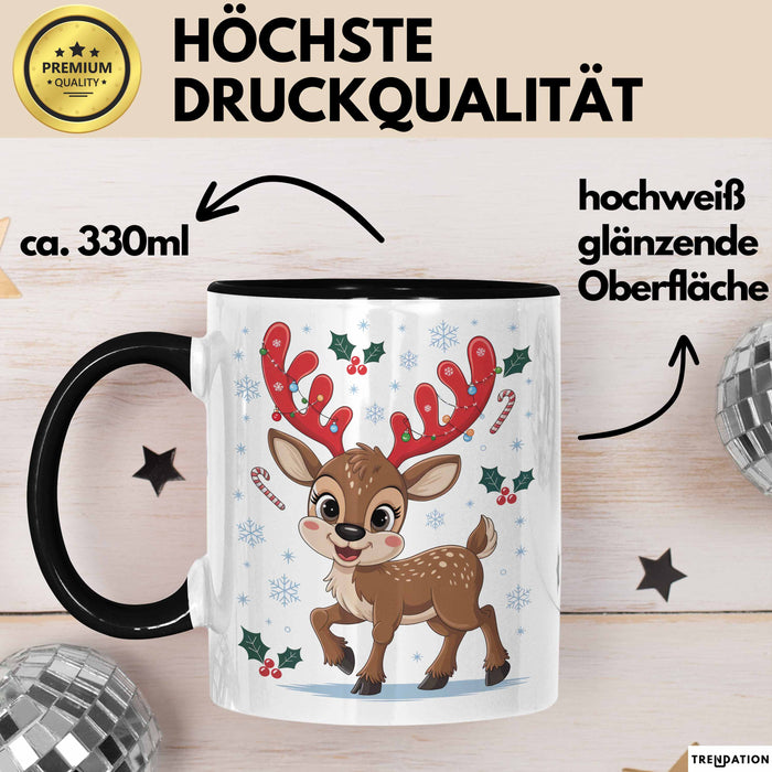 Weihnachten Tasse Geschenkidee für Feiertagsliebhaber Trendation