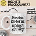 Bärbel Tasse Geschenk Wo Eine Bärbel Ist Ist Auch Ein Weg Geschenkidee Becher mit Name Weiß Trendation