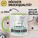 Outdoor-Koch Geschenk Tasse So Gut Kann Nur Ein Outdoor-Koch Aussehen Geschenkidee Kaffee-Becher Grün Trendation