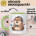 Capybara Videospieler Tasse Geschenk Lustige Geschenkidee Grün Trendation