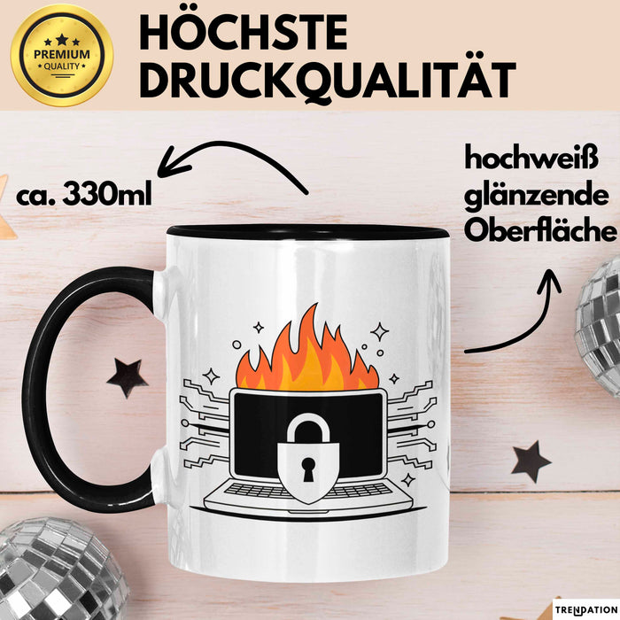 Cybersecurity Experte Tasse Geschenk Lustige Geschenkidee Spruch Für Sicherheits Profis Trendation