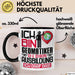 Geomatiker Ausbildung Tasse Geschenk Ich Bin Geomatiker In Der Ausbildung Ich Darf Das Geschenkidee Spruch Schwarz Trendation