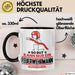 Feuerwehrmann Geschenk Tasse So Gut Kann Nur Ein Feuerwehrmann Aussehen Geschenkidee Kaffee-Becher Schwarz Trendation