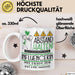 Influencerin Tasse Geschenk Lustig Abstand Halten Hochleistungs-Influencerin Mit Drang Zur Perfektion Bei Der Arbeit Weiß Trendation