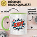 Comiczeichner Tasse Geschenkidee Panel Geschichtenerzähler Grün Trendation