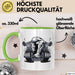 Fitness Enthusiast Tasse Geschenkidee für Fitnessliebhaber Grün Trendation