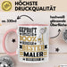 Maler Geschenk Lustiger Spruch für Maler Geschenkidee Bester Maler Der Welt Rosa Trendation
