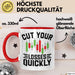 Aktienhändler Tasse Geschenk Cut Your Losses Quickly Geschenkidee Trader Börse Rot Trendation